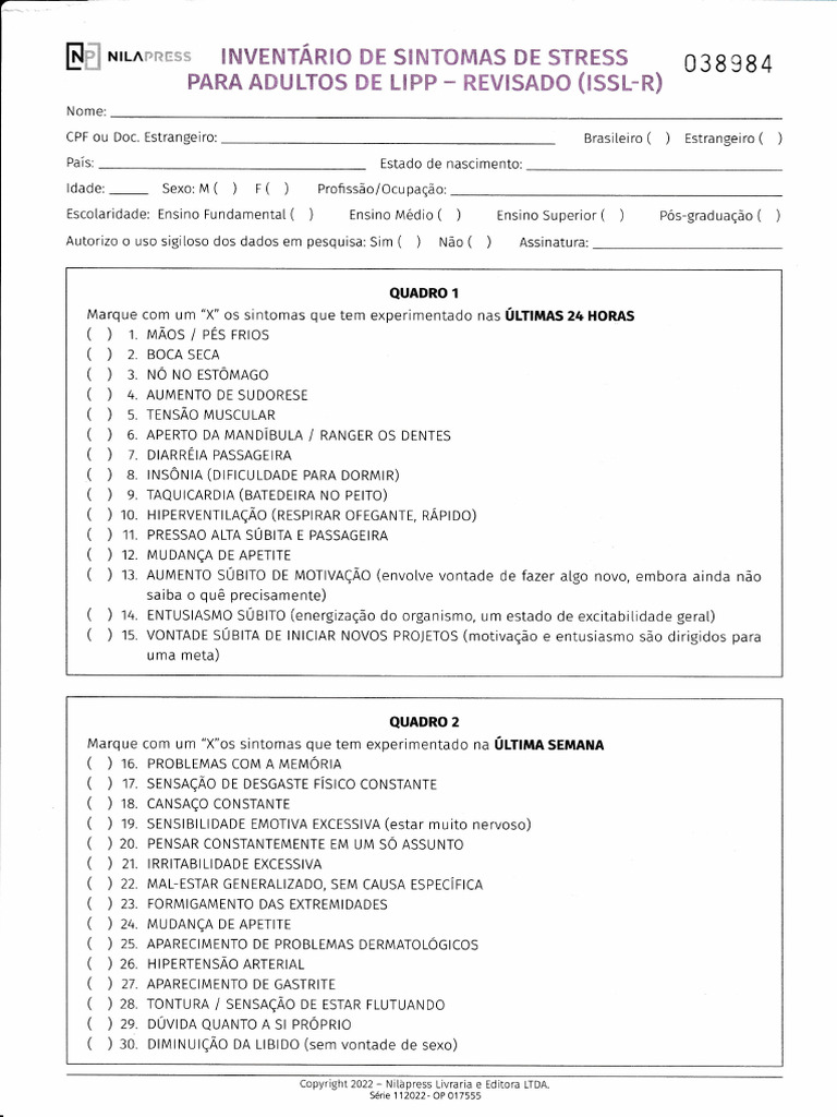 Issl R1 | PDF | Remédio | Doenças e distúrbios humanos