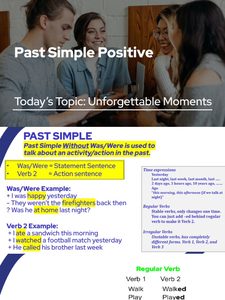 Past Simple Positive | PDF