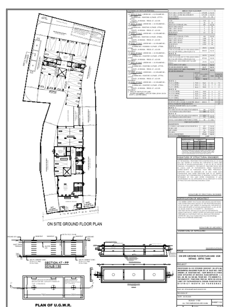 On Site Ground Floor Plan-1 | PDF