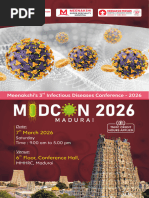 Brochure - Cidscon 26 | PDF | Antimicrobial Resistance | Infection