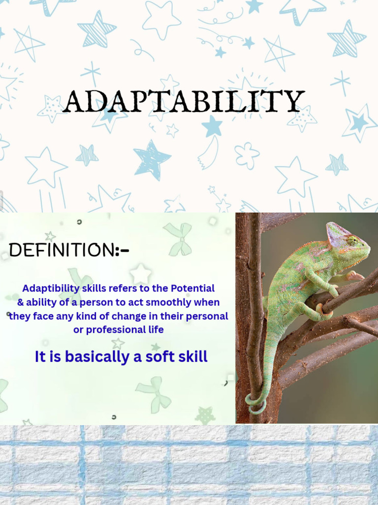 Adaptability 20260310 105207 0000 | PDF | Psychological Resilience ...