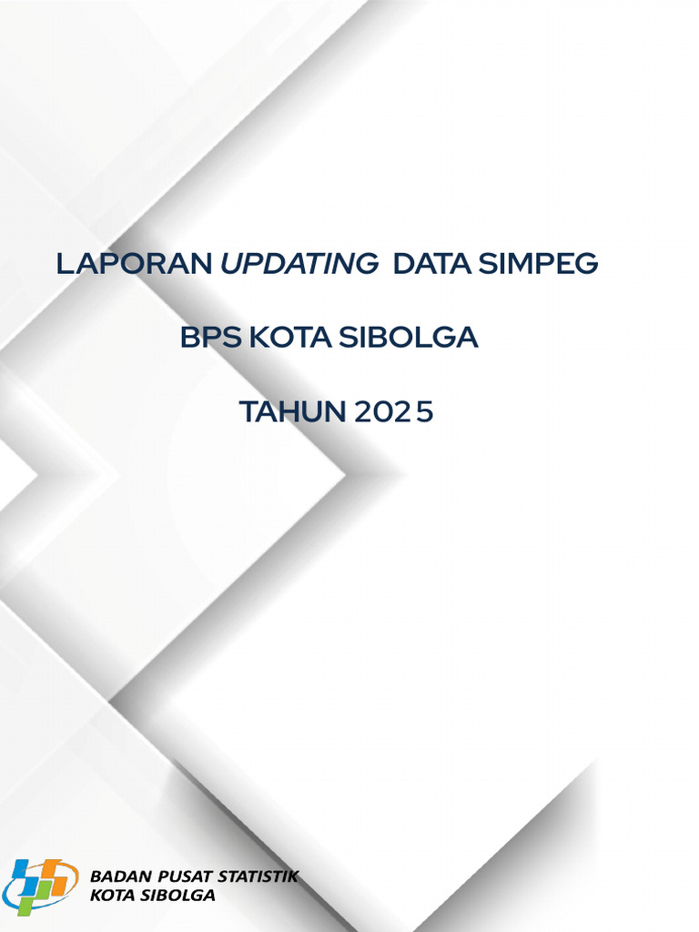 Laporan Data Simpeg Bps Kota Sibolga TAHUN 202 5: Updating | PDF