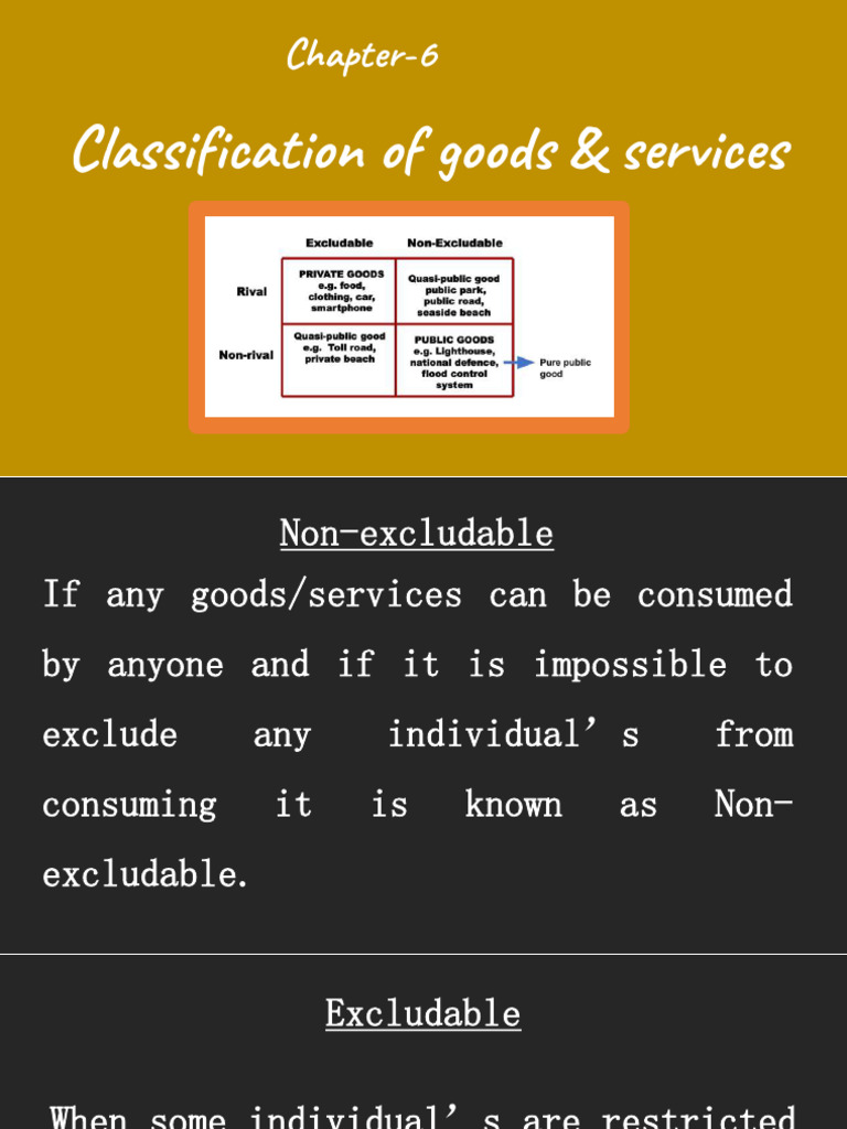 AS types of Goods (1) | PDF | Goods | Externality