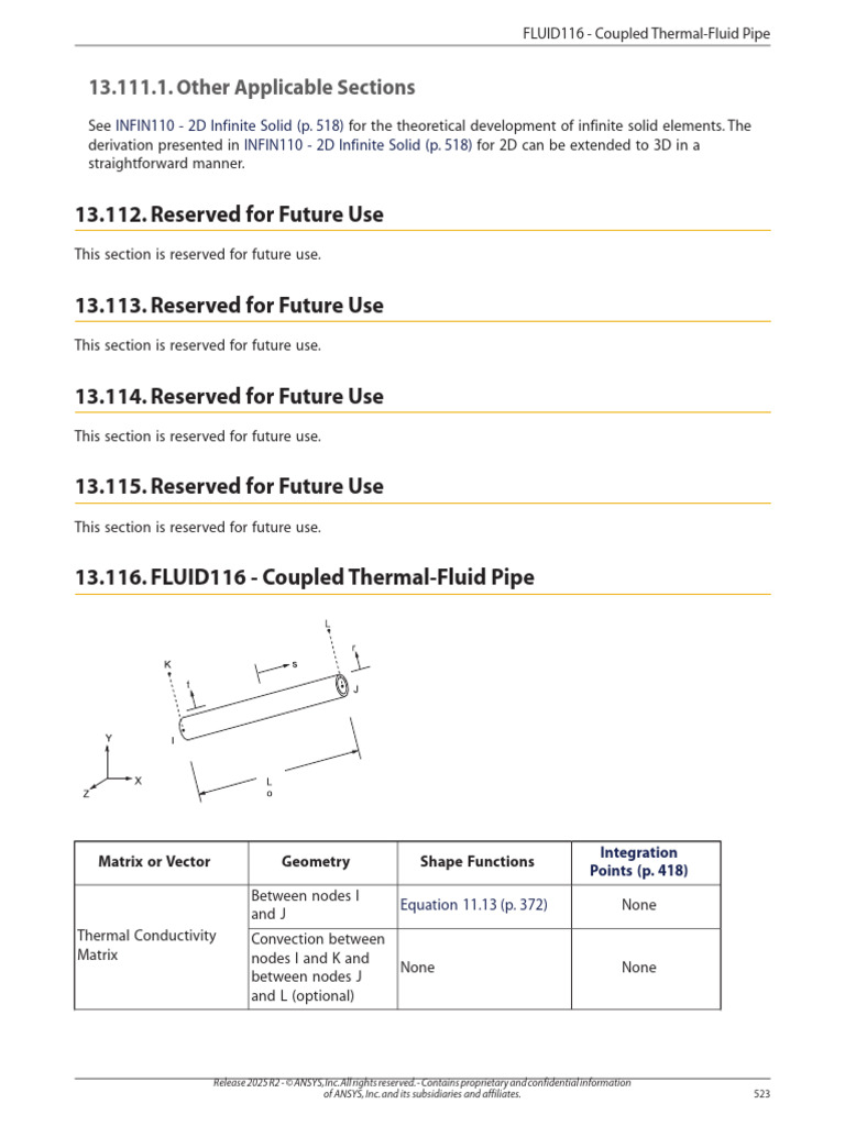 ANSYS Mechanical APDL Theory Reference(FLUID116) | PDF | Viscosity ...