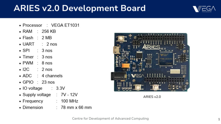 VEGA Processors - .PPTX - 20260220 - 230223 - 0000 | PDF