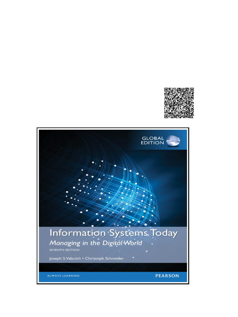 Information Systems Today Managing in a Digital World 7th Global ...