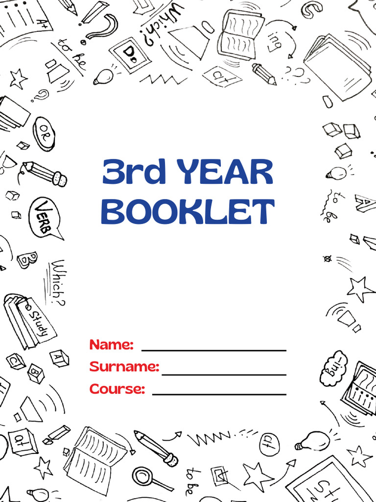 Booklet 3rd (1) | PDF | Linguistics | Syntax