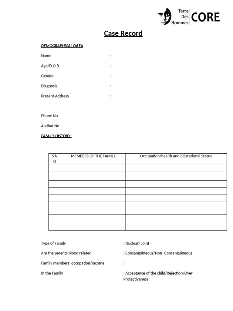 Case Record 1 | PDF | Prenatal Development | Pregnancy