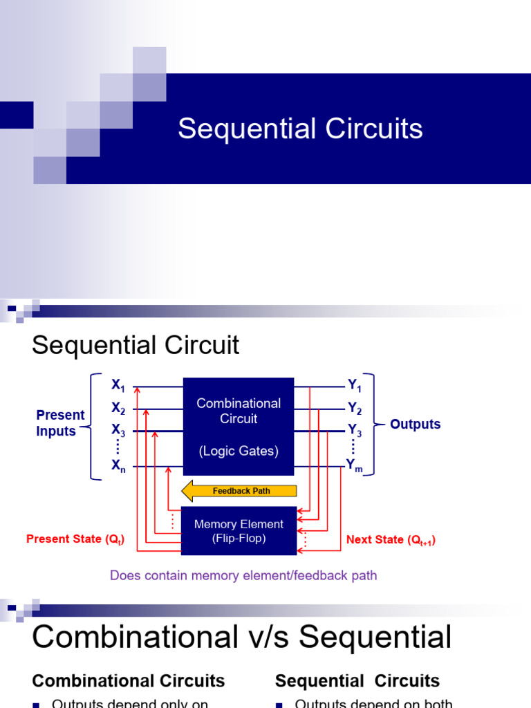 Unit 4 Sequential Circuits | PDF | Digital Electronics | Digital Technology