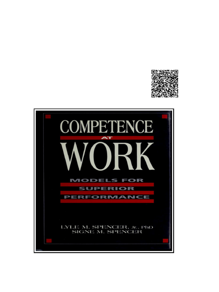 Competence at Work Models For Superior Performance | PDF | Wealth | Arabs