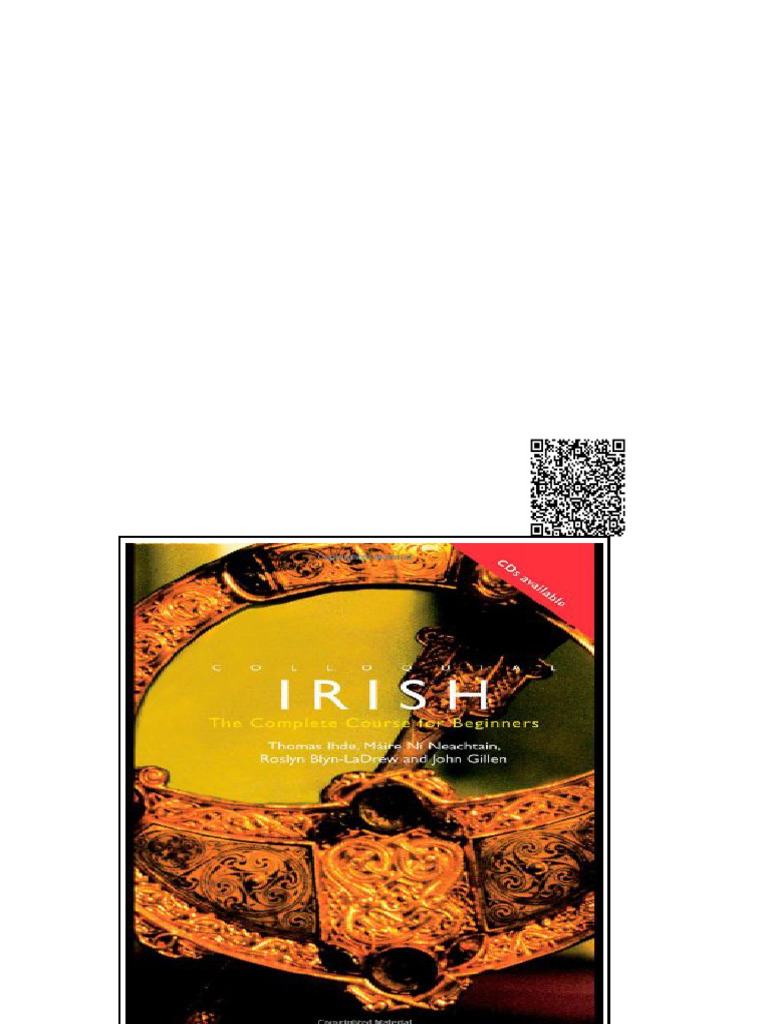 (Ebook) Colloquial Irish: The Complete Course for Beginners (book only ...