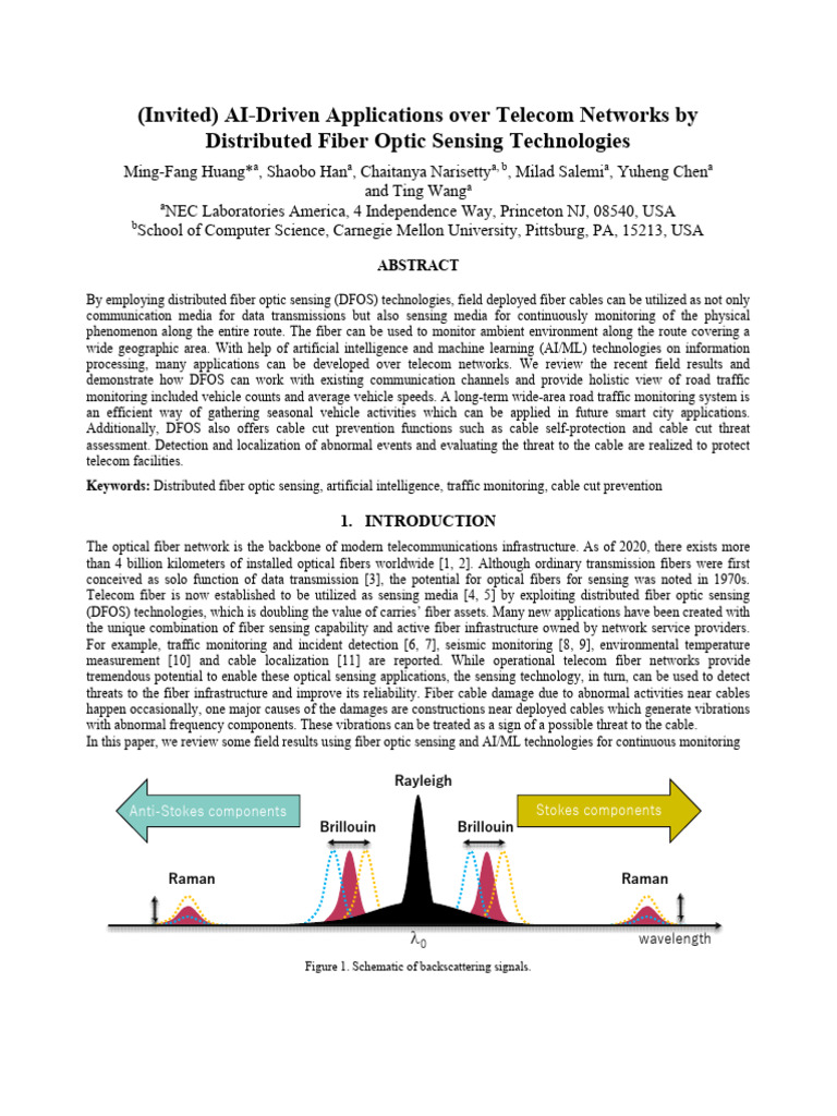 (Invited) AI-Driven Applications Over Telecom Networks by Distributed ...