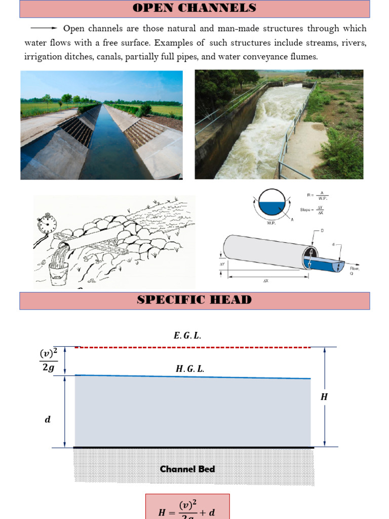 14-Open Channels | PDF | Mechanical Engineering | Classical Mechanics