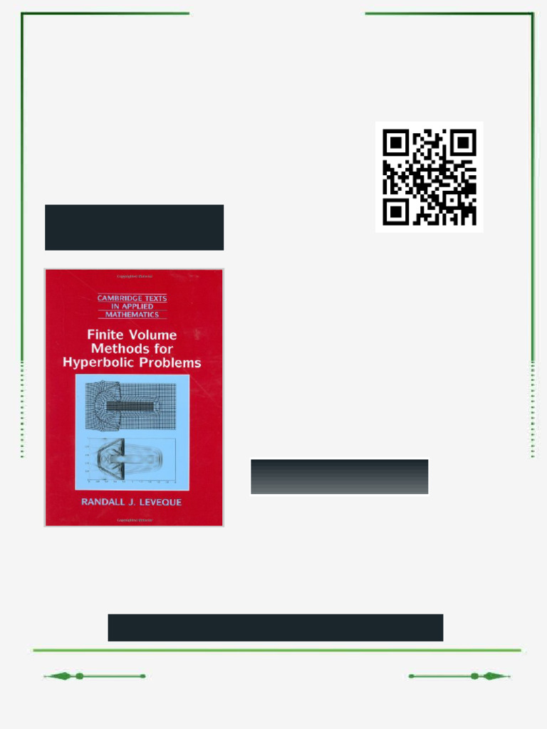 Finite Volume Methods for Hyperbolic Problems 1st Edition Randall J ...