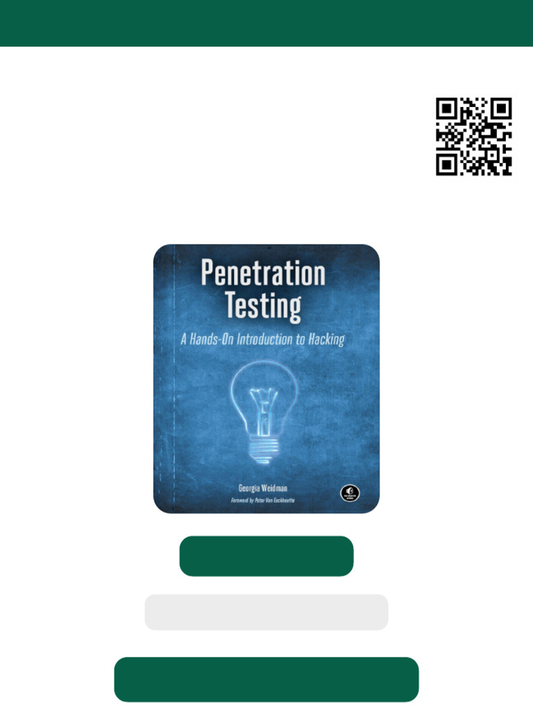 Penetration Testing 1st Edition Georgia Weidman Full Ebook Testbank ...