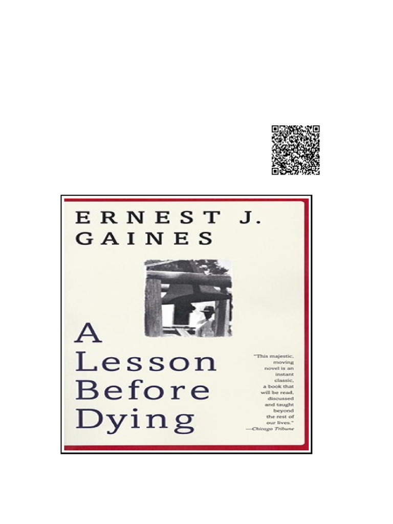 Lesson Before Dying Ernest J. Gaines A | PDF
