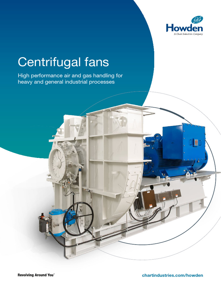 Howden CentrifugalFans Brochure | PDF | Gases | Heat Exchanger