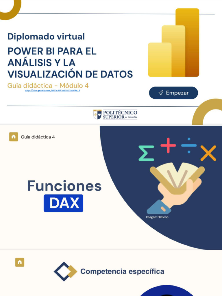 Guía Didáctica 4 Funciones Dax | PDF