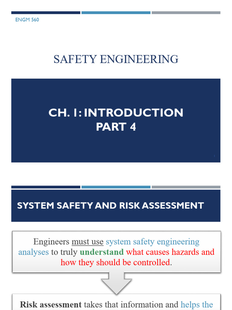 Safety Engineering Part 4 | PDF | Safety | Occupational Safety And Health