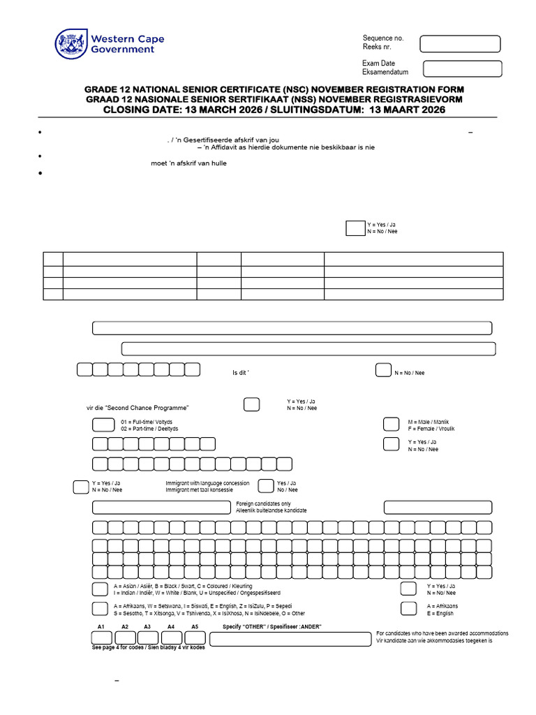 NSC November National Registration Form With Consent Form 03012026 ...