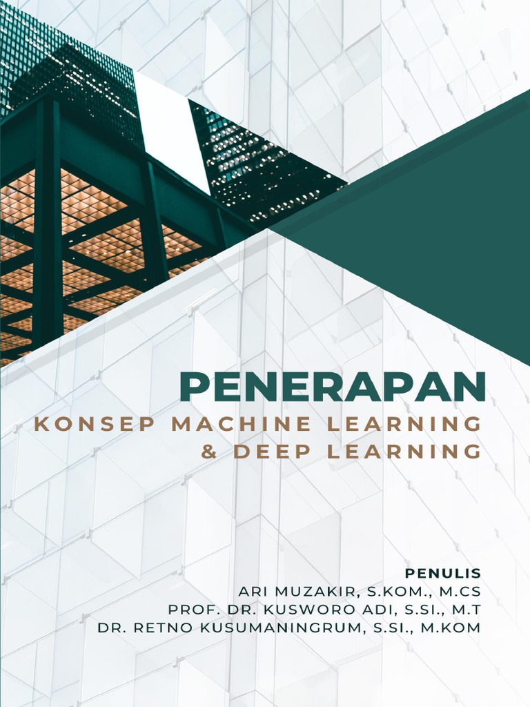 Penerapan Konsep Machine Learning Deep Learning Book | PDF