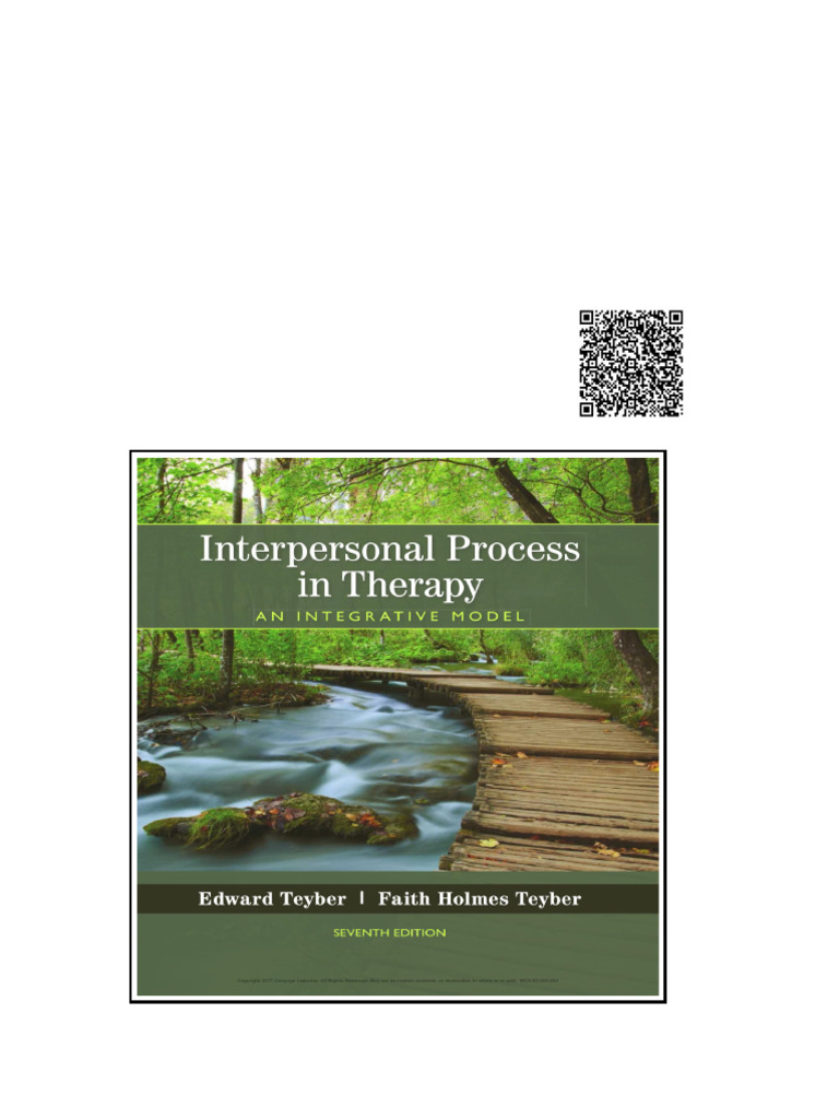 Interpersonal Process in Therapy An Integrative Model 7th Edition | PDF ...