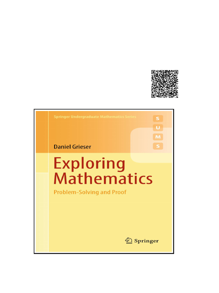 Exploring Mathematics Problem Solving and Proof | PDF | Virtual Machine ...