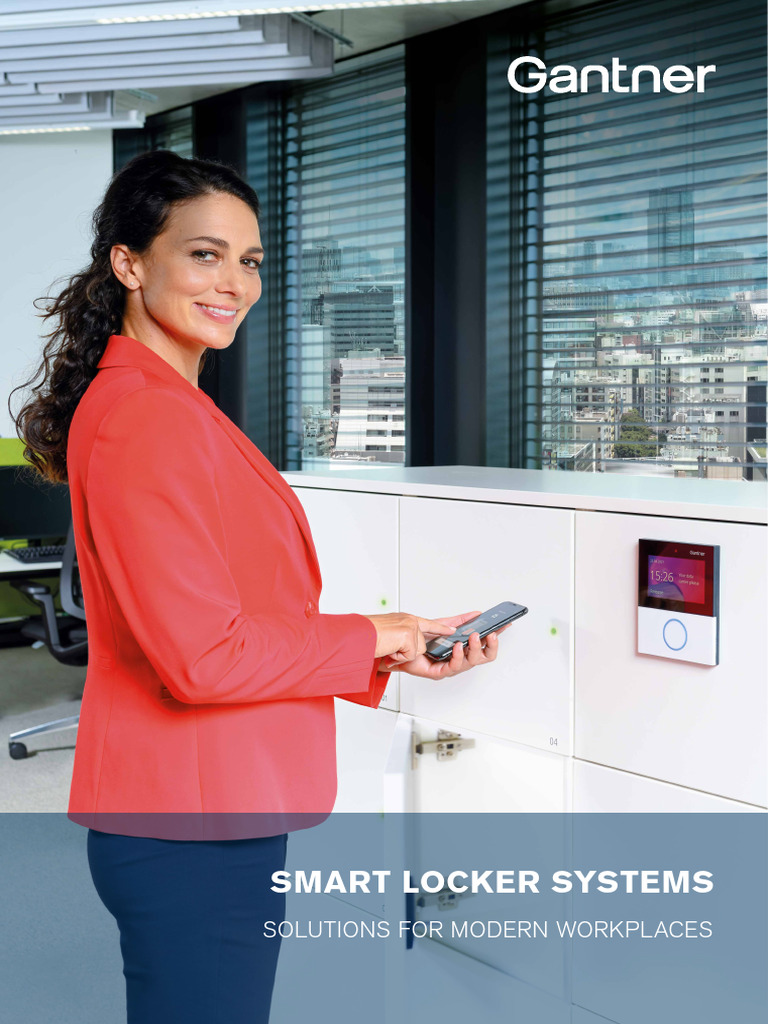 Gantner Automated Smart Locker System | PDF | Logistics | Smartphone