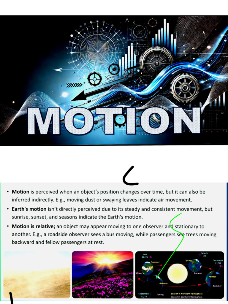 Motion 9th Class | PDF