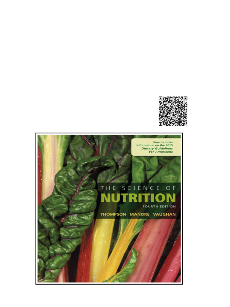Science of Nutrition (4th Edition) Janice J. Thompson Melinda Manore ...