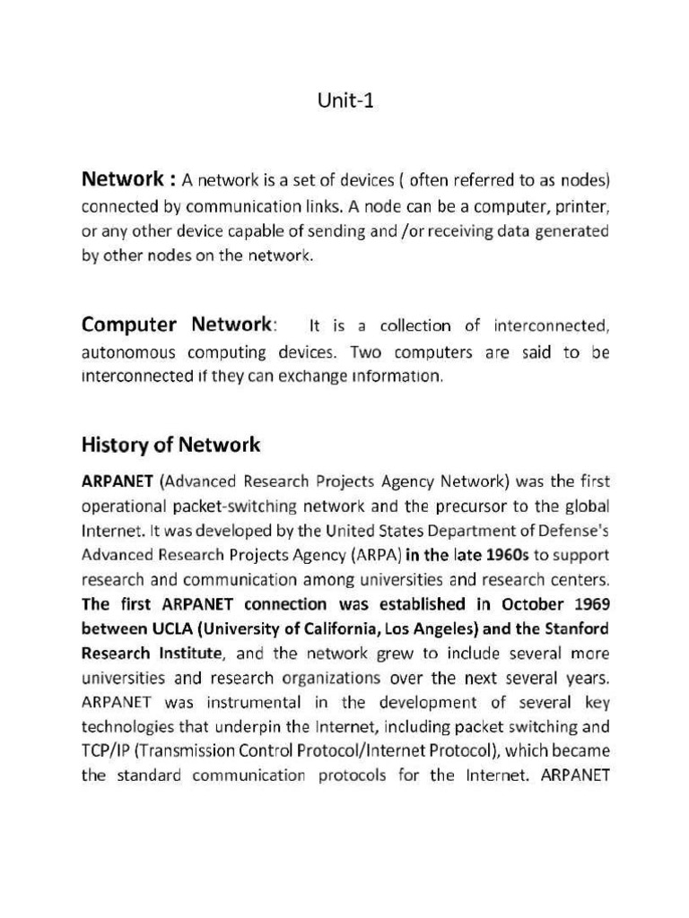 Unit 1 | PDF