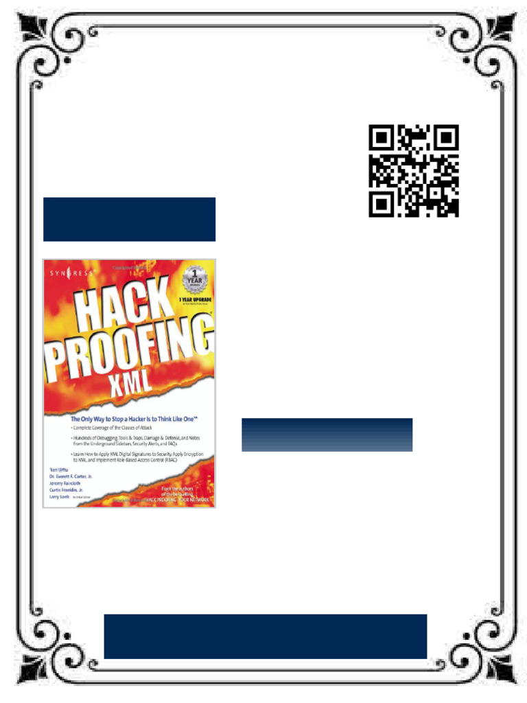 HACK PROOFING XML 1st Edition Larry Loeb ebook testbank solutions full ...