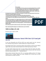 Download Tune-up Satria Fu by bejo7777777 SN101157210 doc pdf