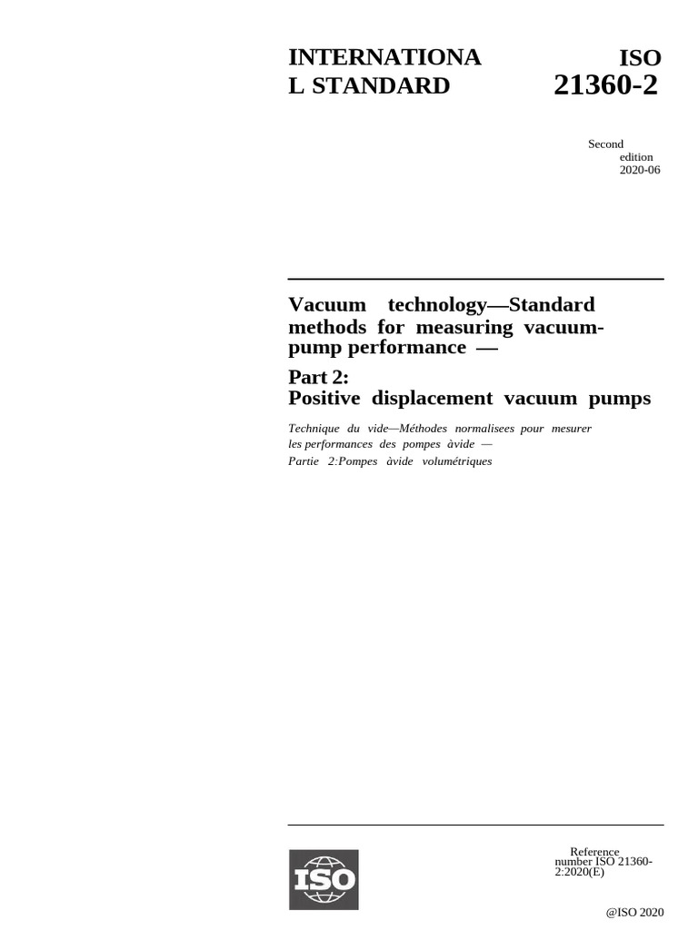 Iso 21360-2-2020 | PDF | International Organization For Standardization ...