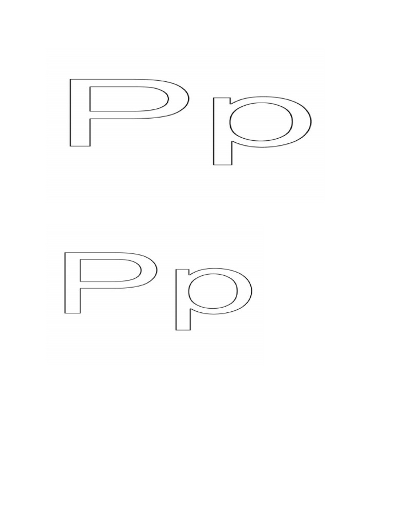 Letter P | PDF