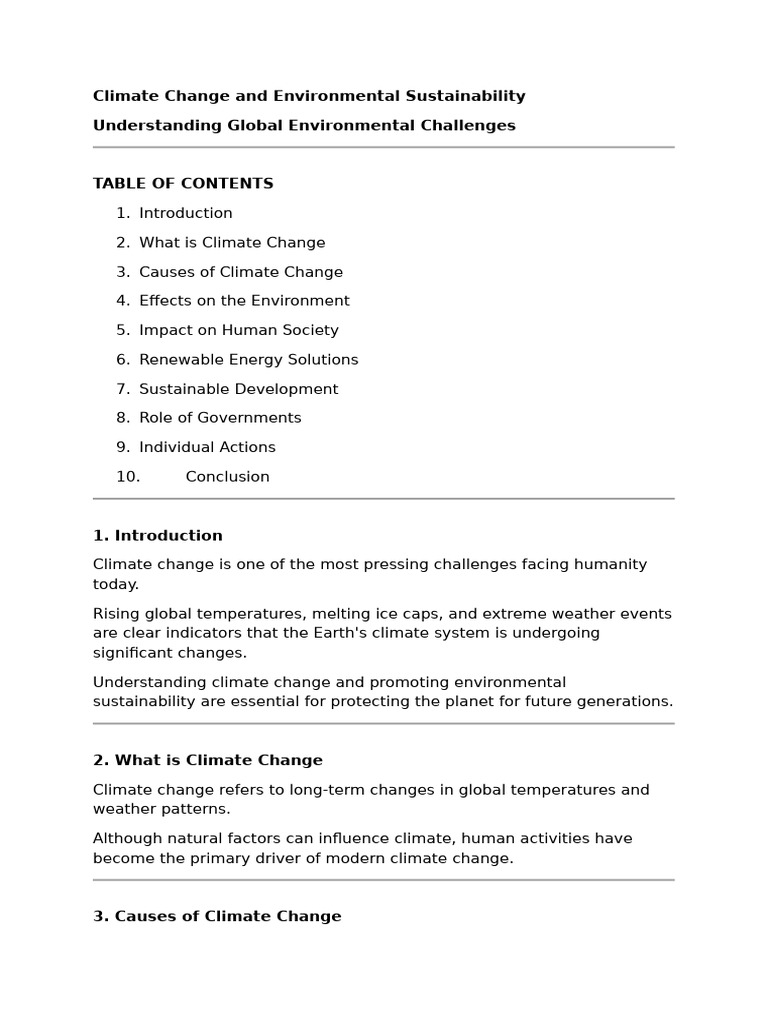 Scribd File 3 | PDF | Climate Change | Sustainability