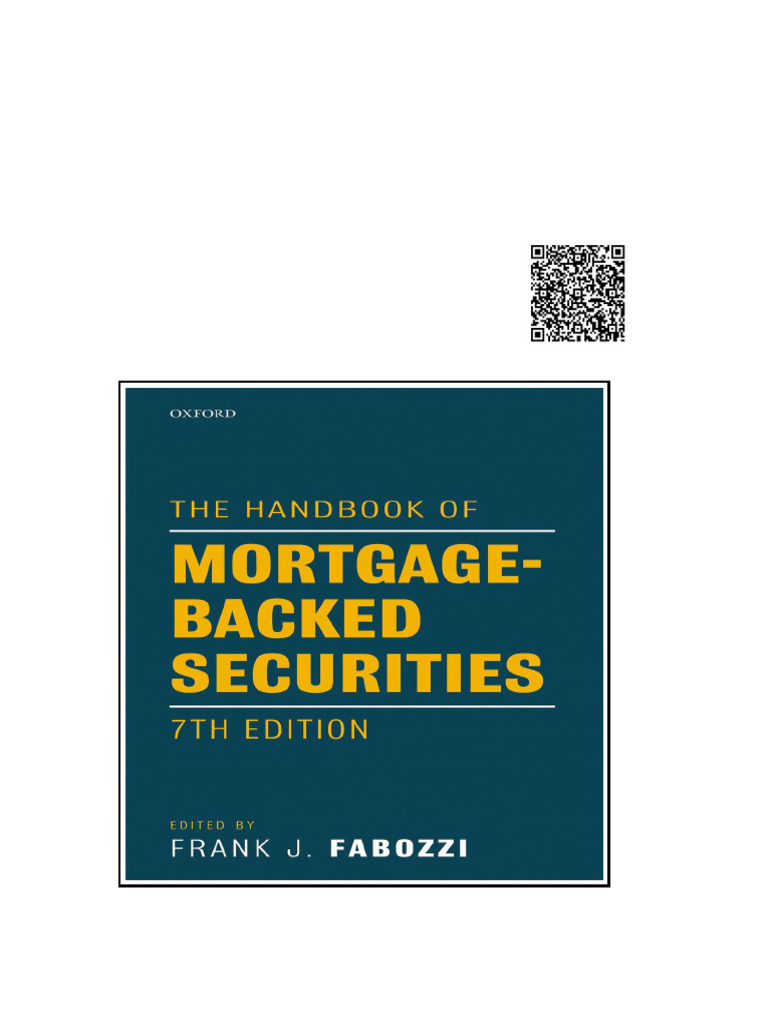 Handbook of Mortgage Backed Securities 7th The | PDF | Kingdom Of