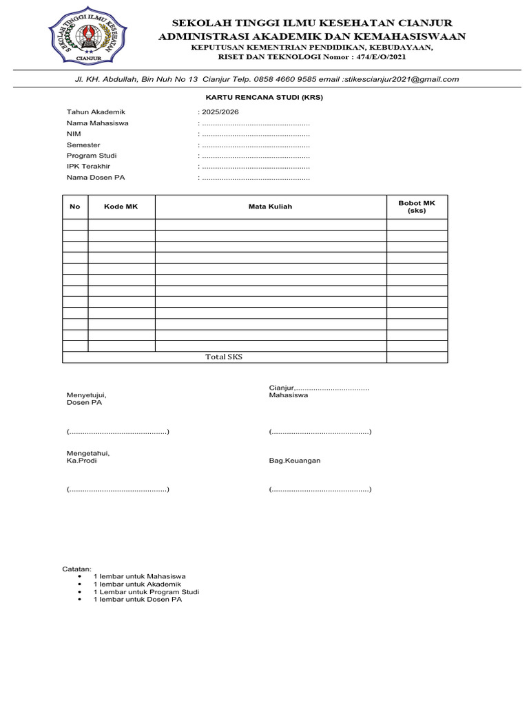 Krs d3 Kebidanan | PDF