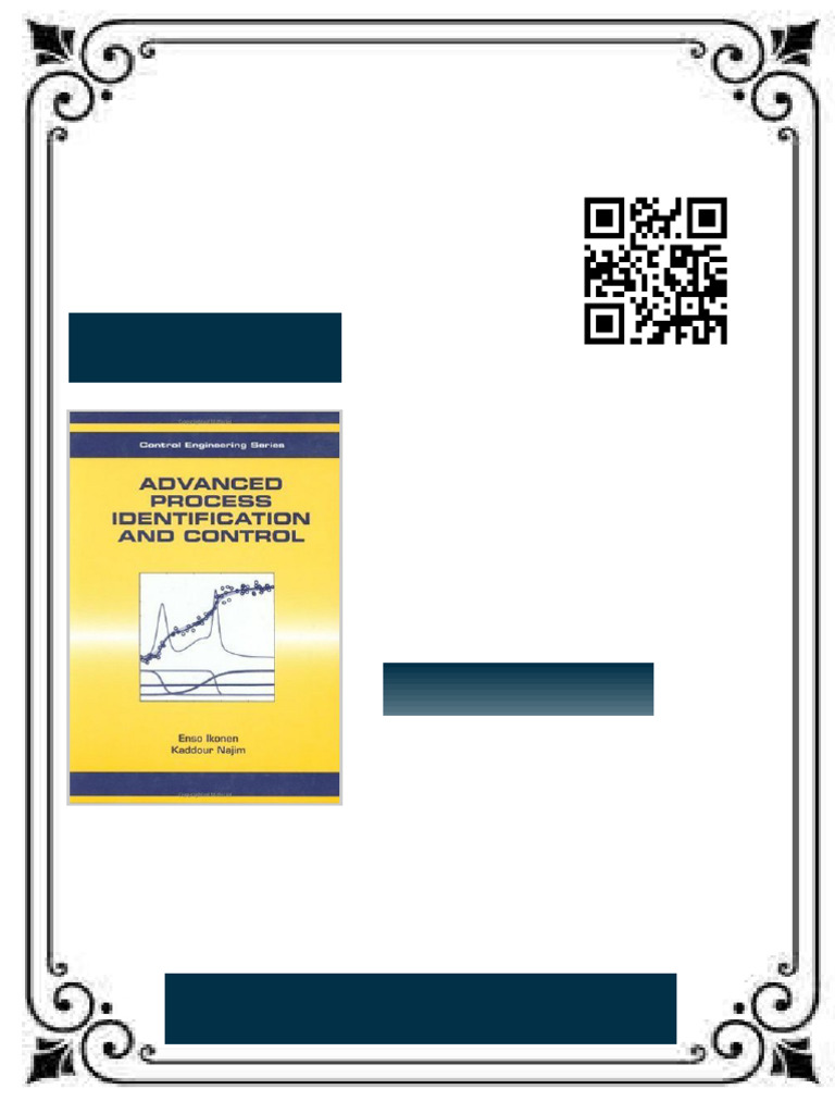 Advanced Process Identification Control 1st Edition Kaddour Najim Ebook ...