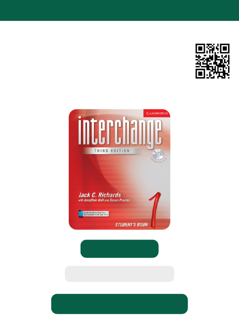 Interchange Student s Book 1 3rd Edition Jack C. Richards ebook ...