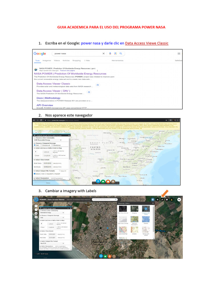 Guia para Ingresar Al Programa Power Nasa | PDF