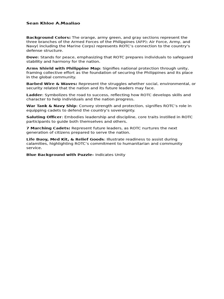 Rotc Poster | PDF