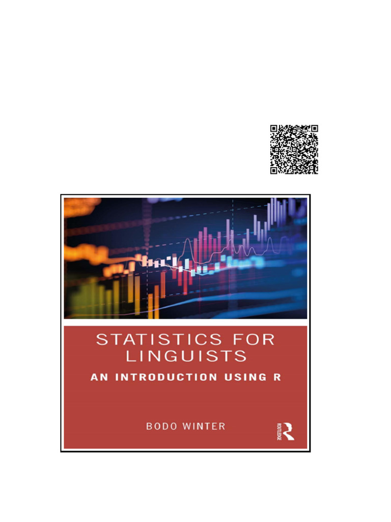 Statistics For Linguists An Introduction Using R | PDF