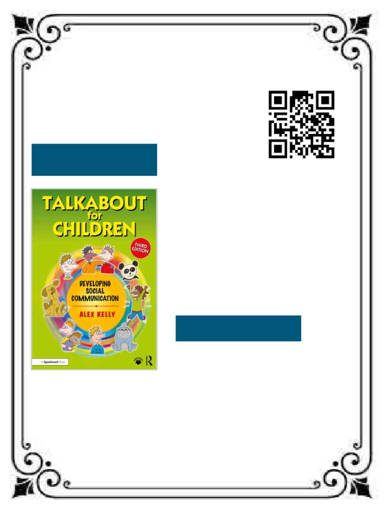 Talkabout For Children 2: Developing Social Communication, 3rd Edition ...
