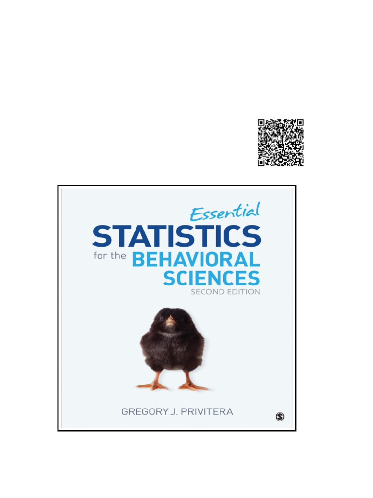 Essential Statistics For The Behavioral Sciences | PDF | Constructor ...