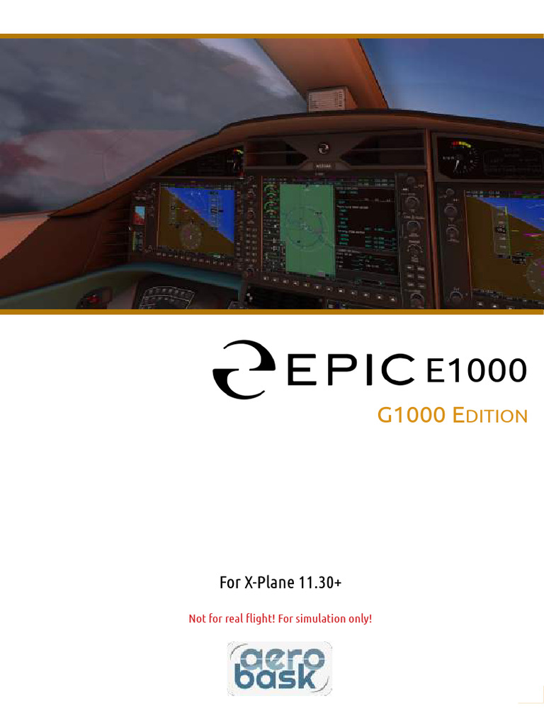 Epic E1000G Aircraft Owner's Manual | PDF | Aviation | Aircraft