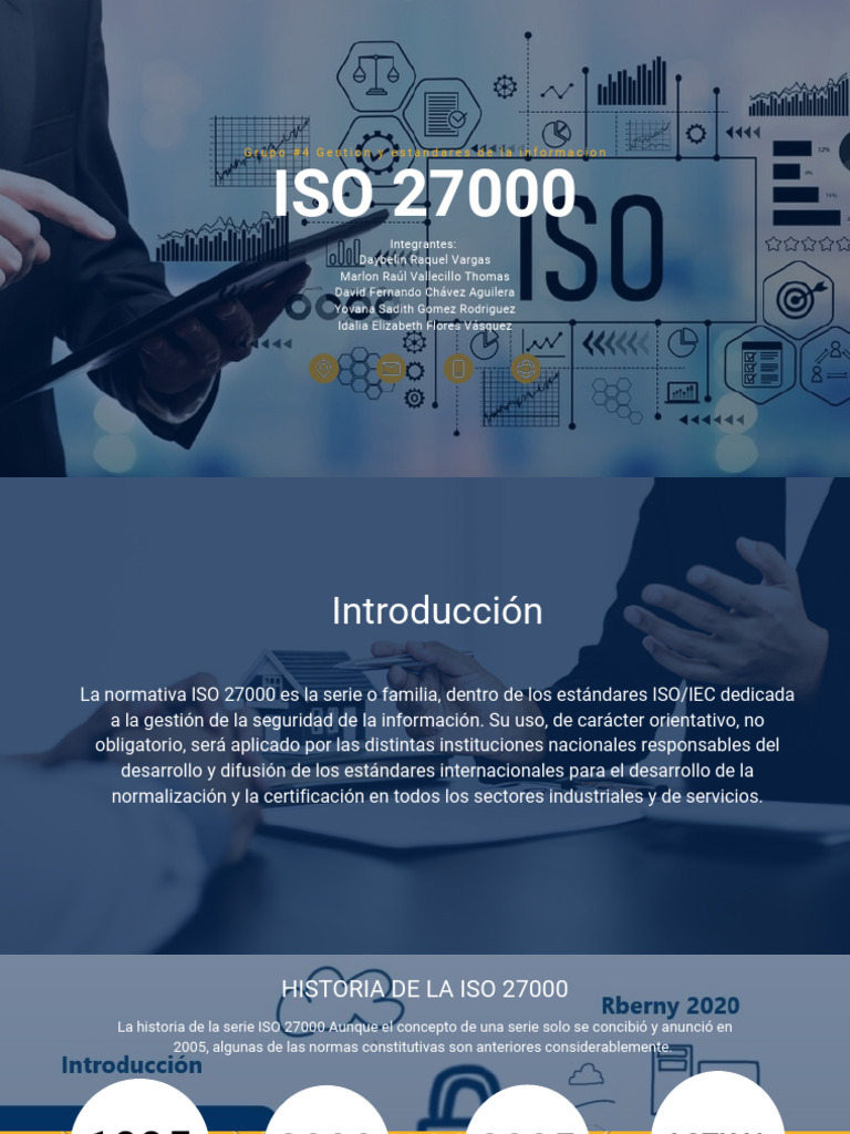 Iso 27000 | PDF | Organización internacional para la estandarización