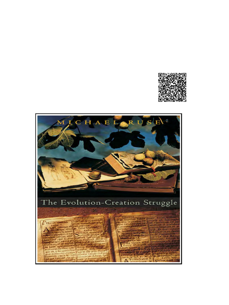 Evolution creation Struggle Michael Ruse | PDF