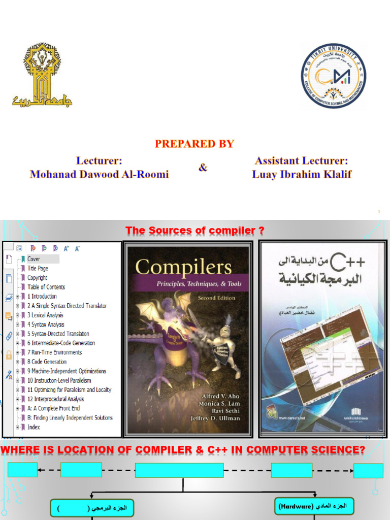 Lecture (NO.1) of Compiler1 2024 2025 | PDF