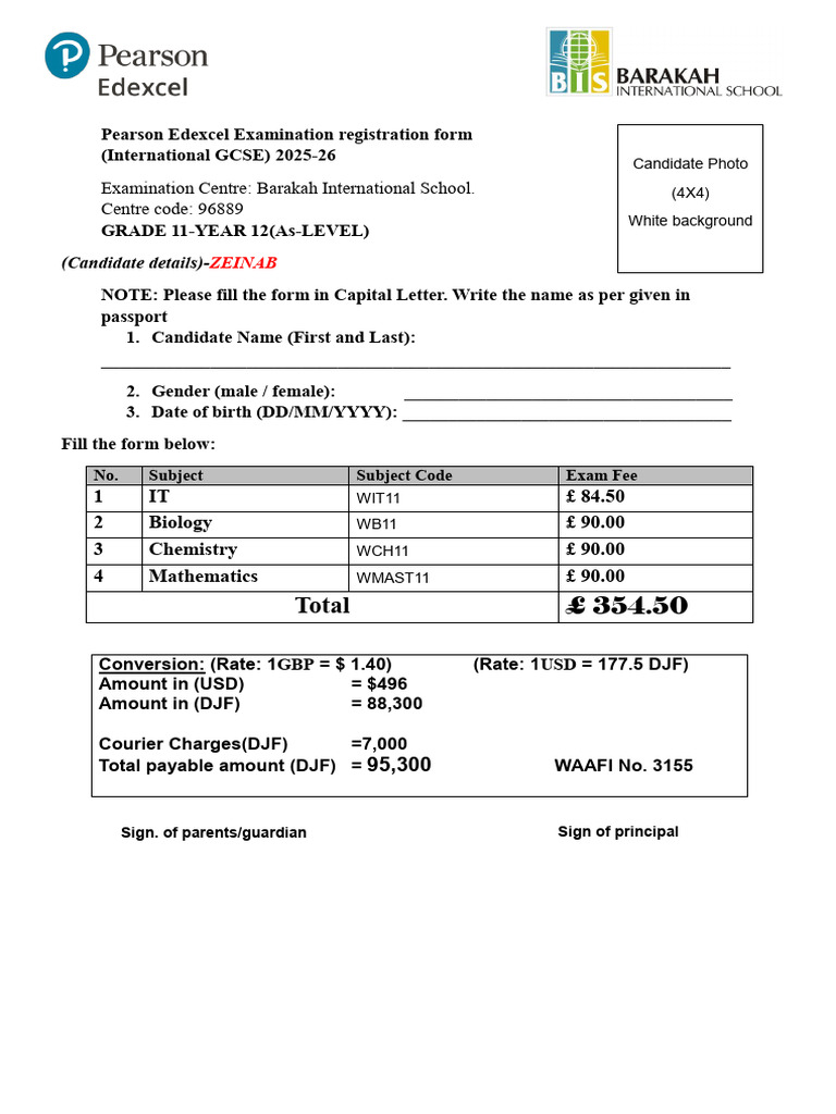Form as Level 11B | PDF | Qualifications | Secondary Education
